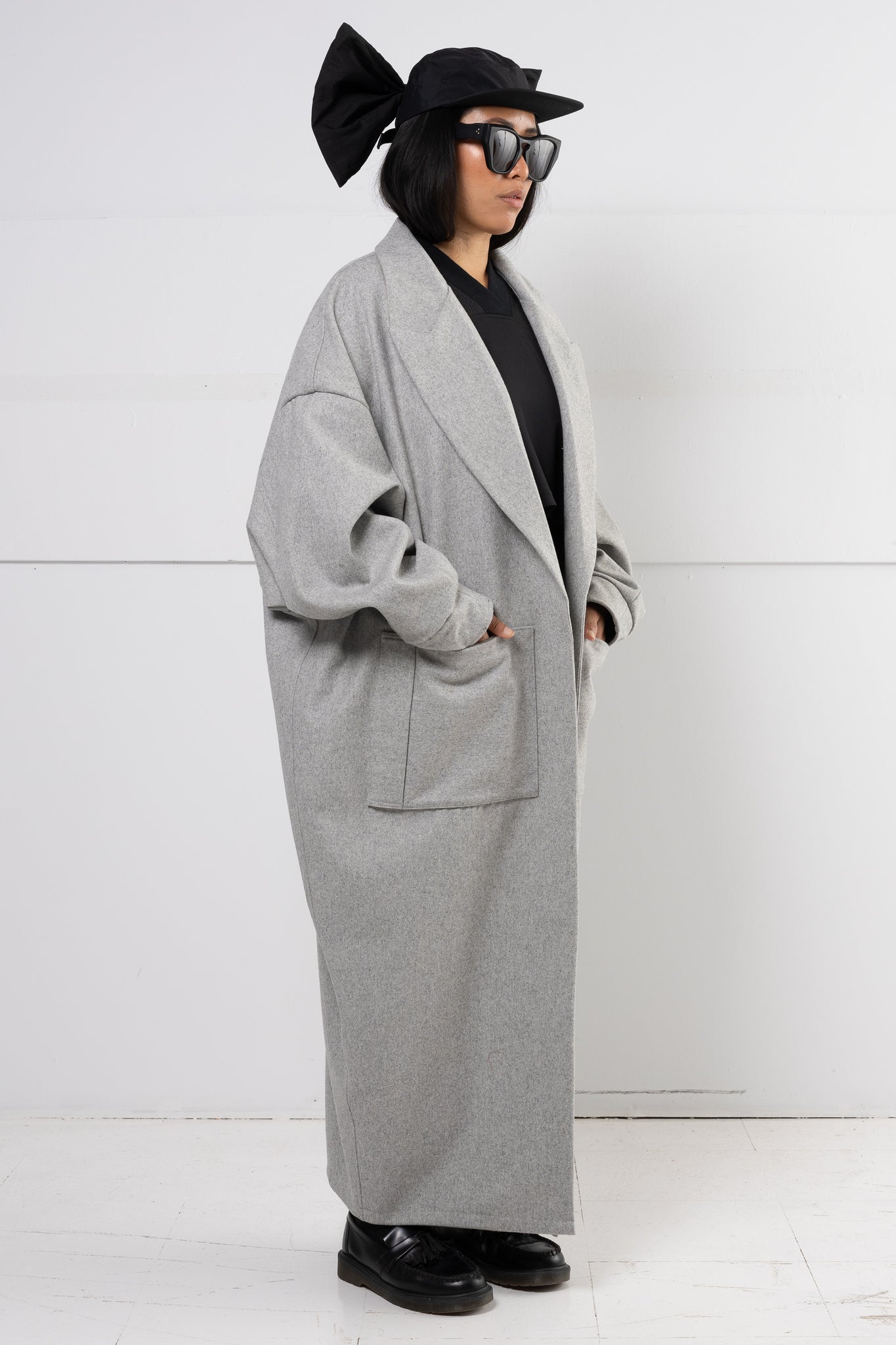 RAPLH WOOL TRENCH