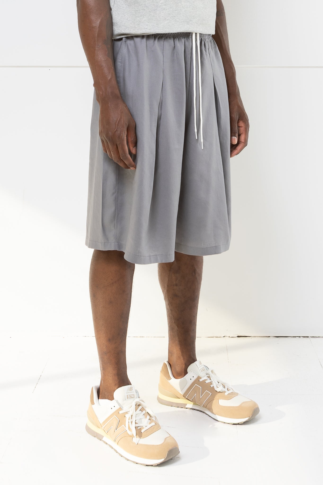 BENJAMIN PLEATED SHORT